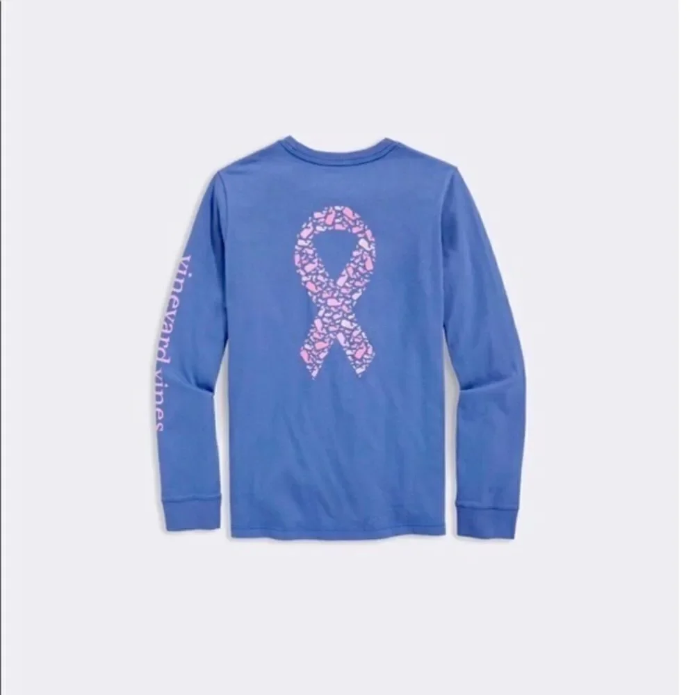 NWT Vineyard Vines 🐳 Kids Limited Edition Breast Cancer Awareness Shirt